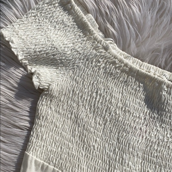 Nordstrom smocked side shoulder bodysuit - Picture 3 of 4